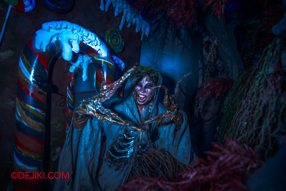 USS Halloween Horror Nights 11 Mega Review by Dejiki Grimm Encounters 2 Outside Gingerbread