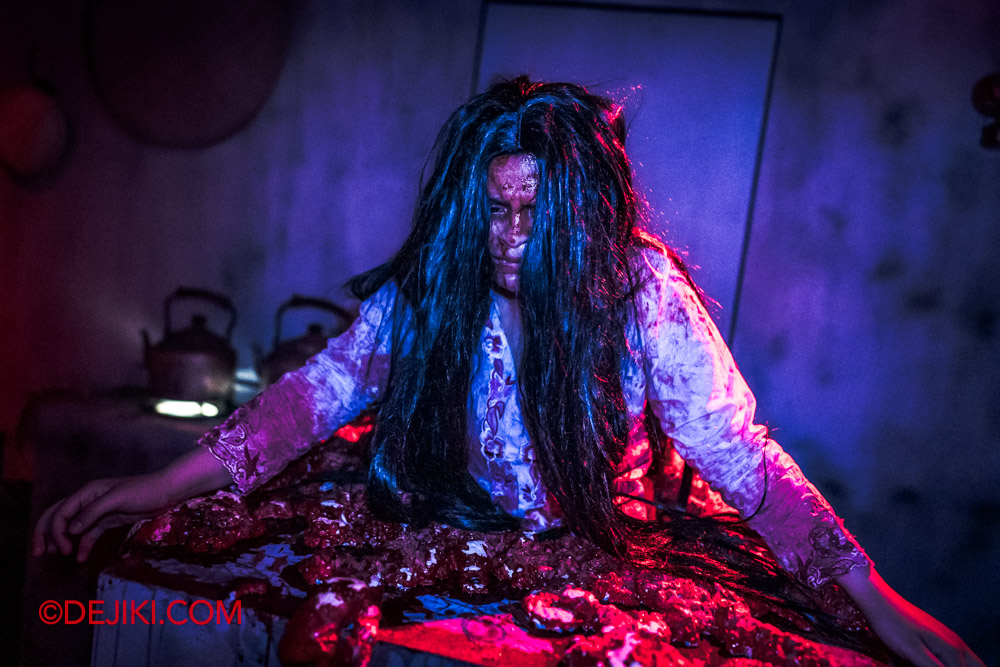 USS Halloween Horror Nights 11 Mega Review by Dejiki Rebirth of The Matriarch 2 Kitchen