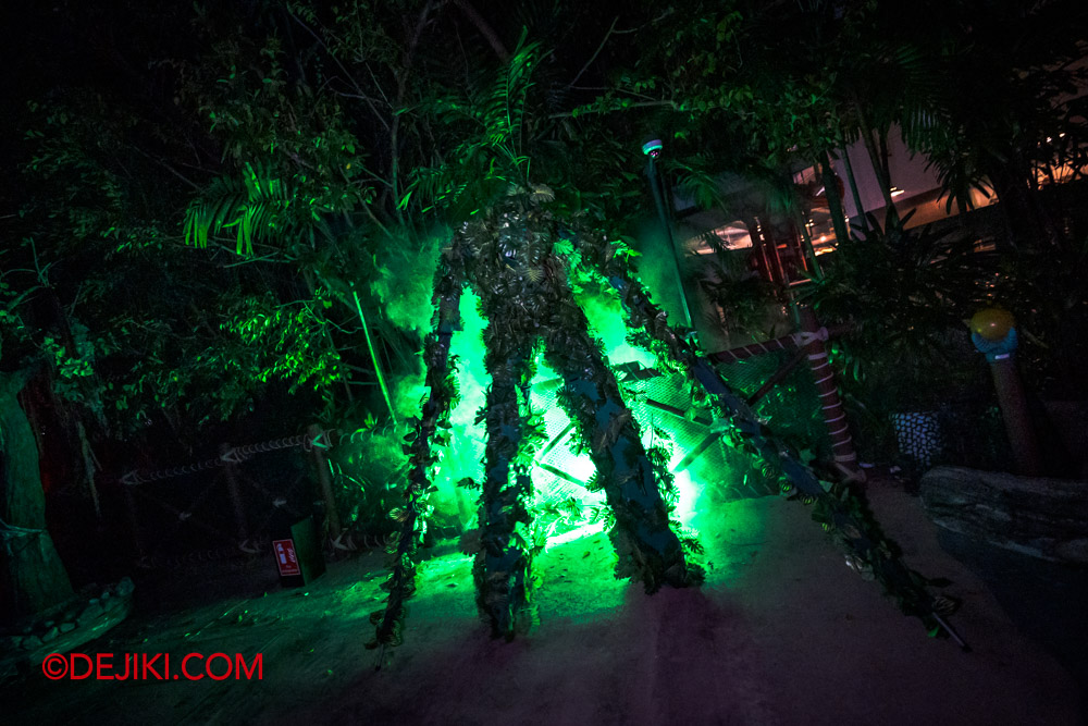 USS Halloween Horror Nights 11 Mega Review by Dejiki The Cursed Kiramam 2 Forest Spirit