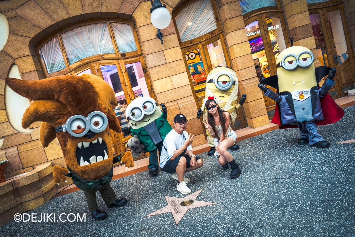 Universal Studios Singapore Park Update Trick or Thrills Day Halloween Meet and Greet Minion Monsters