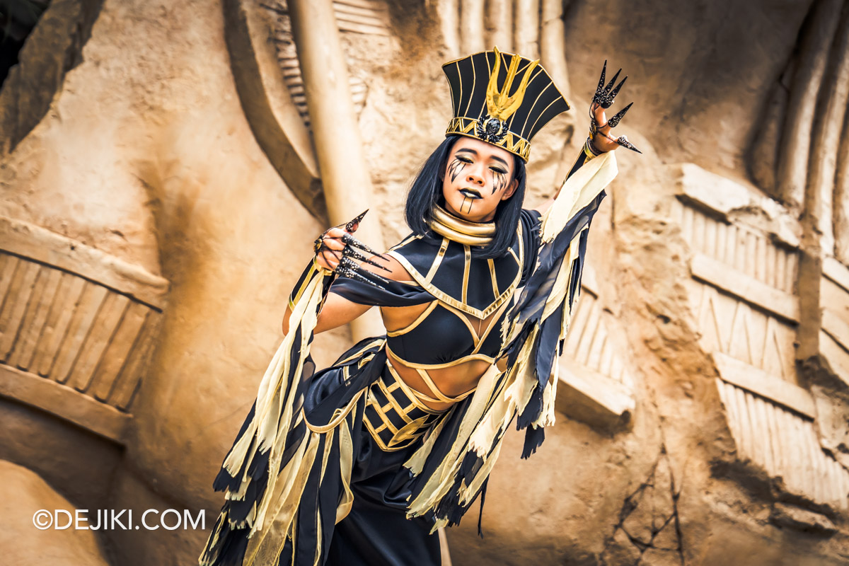 Universal Studios Singapore Park Update Trick or Thrills Day Halloween Meet and Greet The Sorceress