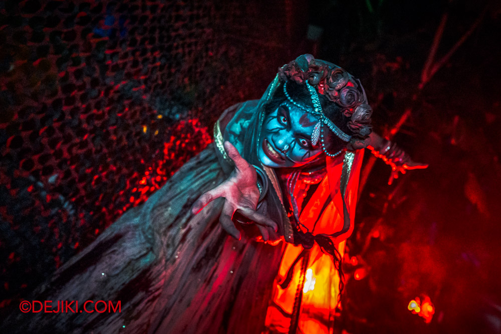 USS Halloween Horror Nights 11 Scare Zones Feature by Dejiki The Cursed Kiramam 10 Agni the Sacrificial Bride