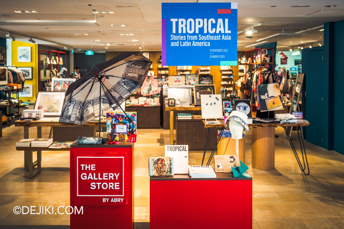 National Gallery Singapore Tropical Exhibition Retail Store