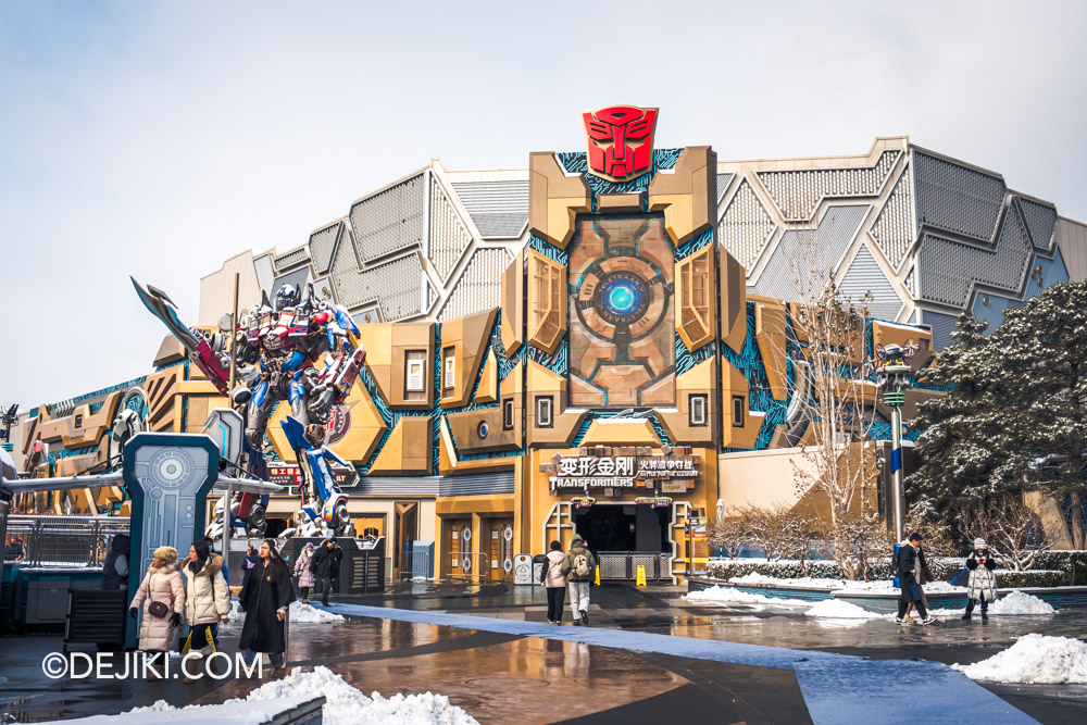 Universal Beijing Resort Universal Studios Beijing Park Transformers Metrobase Optimus Prime