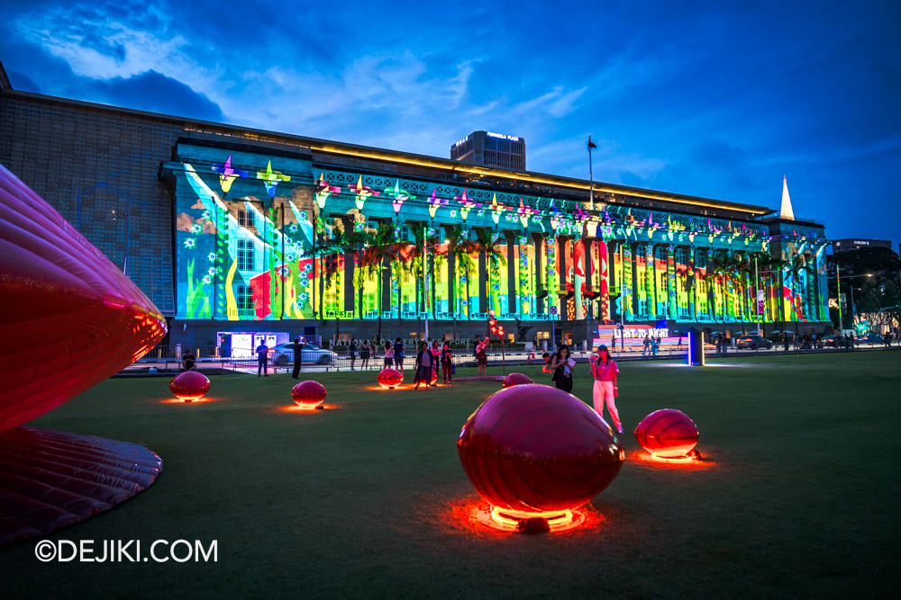 Light to Night Singapore 2024 Art Projections and Installations