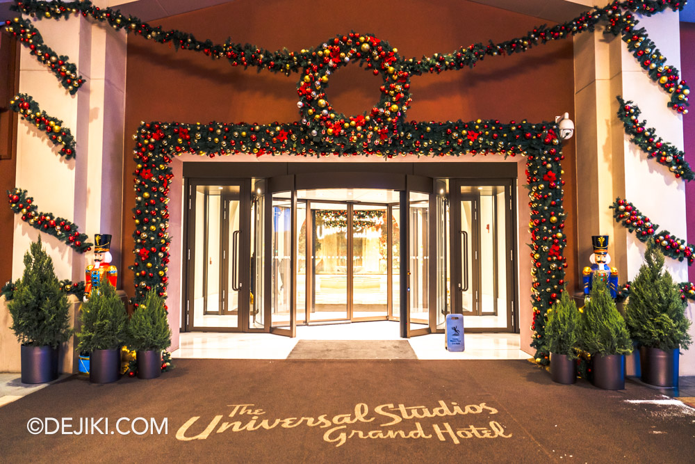Universal Beijing Resort The Universal Studios Grand Hotel Tour Porch Main Door