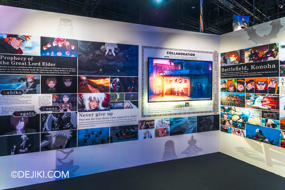 Naruto The Gallery at Universal Studios Singapore Exhibition 6 Separate Paths Naruto