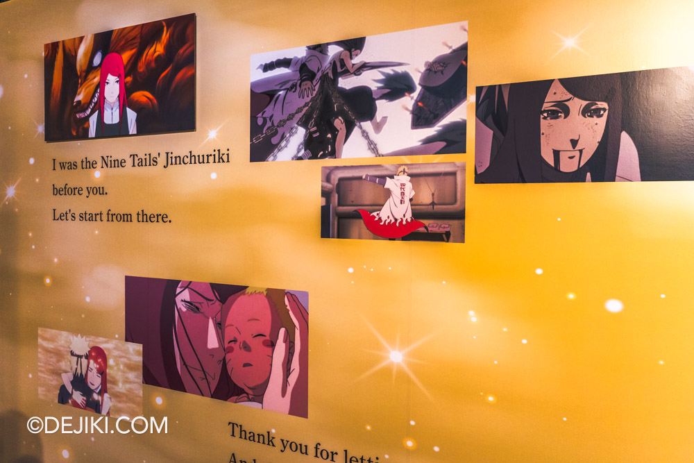 Naruto The Gallery at Universal Studios Singapore Exhibition 7 Emotional Scenes