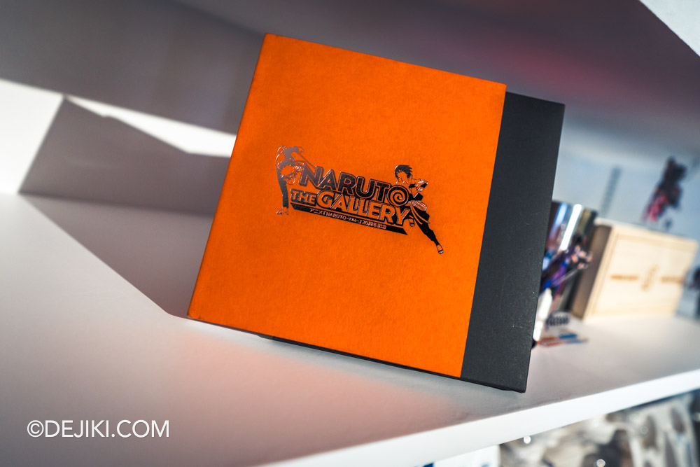 Naruto The Gallery at Universal Studios Singapore Gallery Merchandise Store Exhibition Guide Book