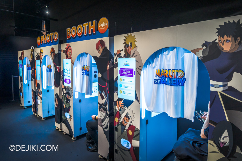 Naruto The Gallery at Universal Studios Singapore Gallery Merchandise Store Photo Booth
