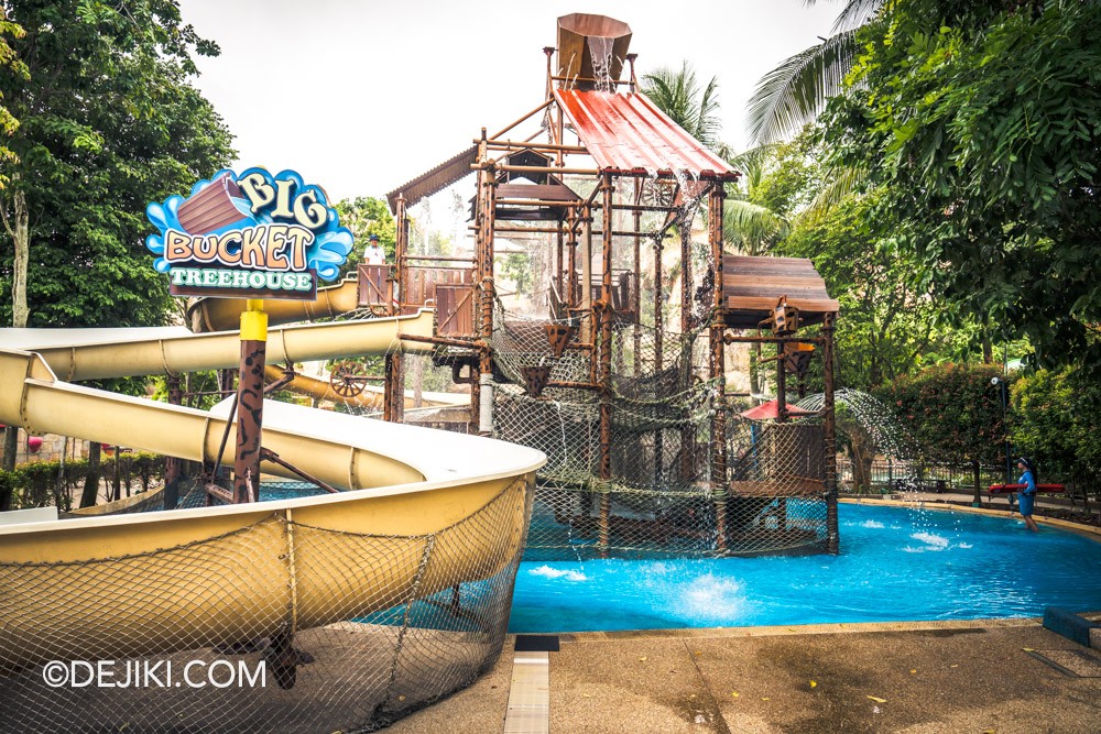 RWS Adventure Cove Waterpark 2024 Attractions Overview Big Bucket Treehouse