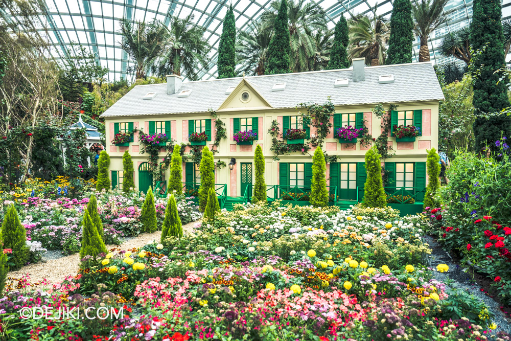 Gardens by the Bay Impressions of Monet The Garden floral display Flower Field Main Monets House