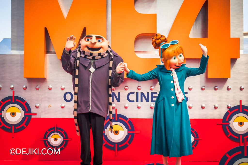 Universal Studios Singapore Mega Despicable Summer 2024 event Gru Family Meet and Greet Gru and Lucy 2