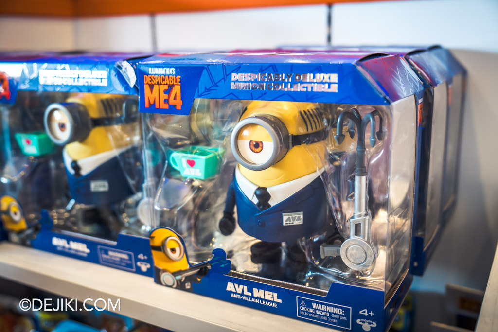 Universal Studios Singapore Mega Despicable Summer 2024 event Minion merch Anti Villain League AVL suit Minion Mel