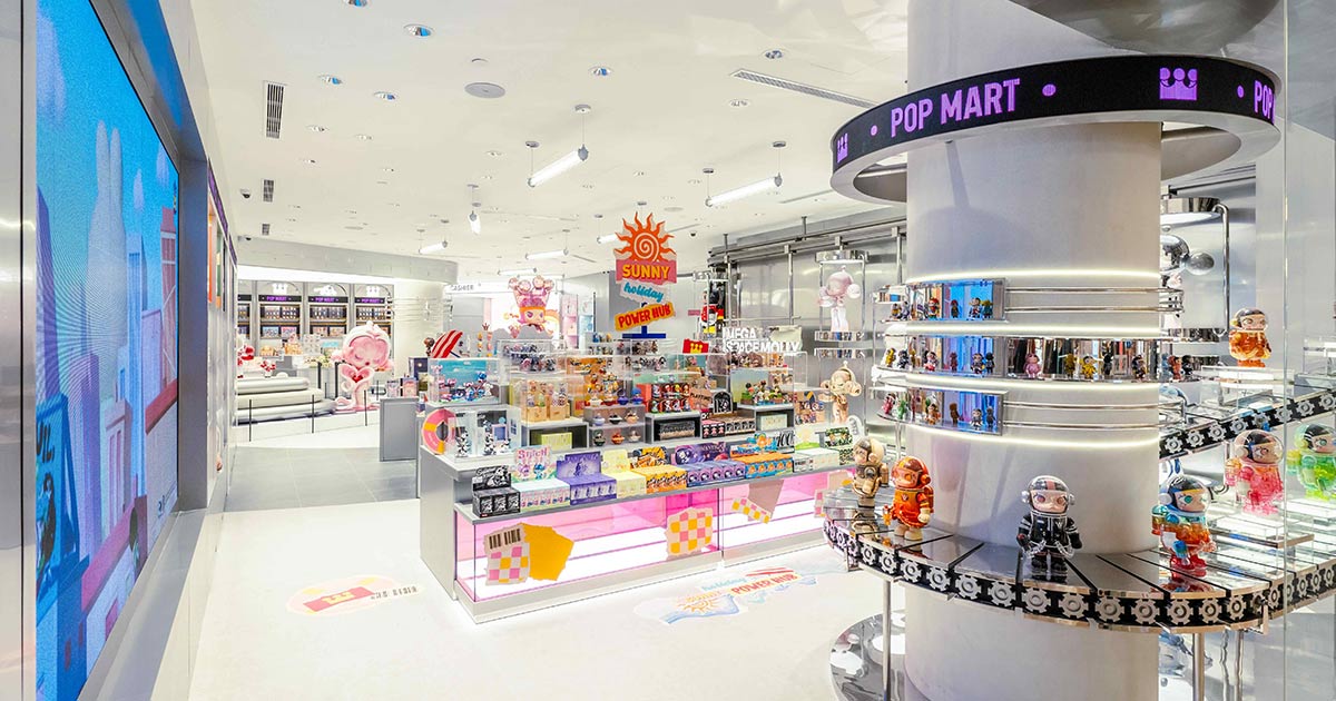 2024 POP MART ION Orchard Singapore Store Interior