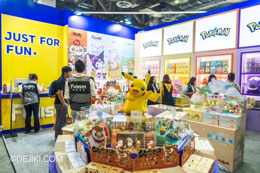 POP TOY SHOW 2024 by Pop Mart Funism Fat Tiger Sanrio Pokemon IP