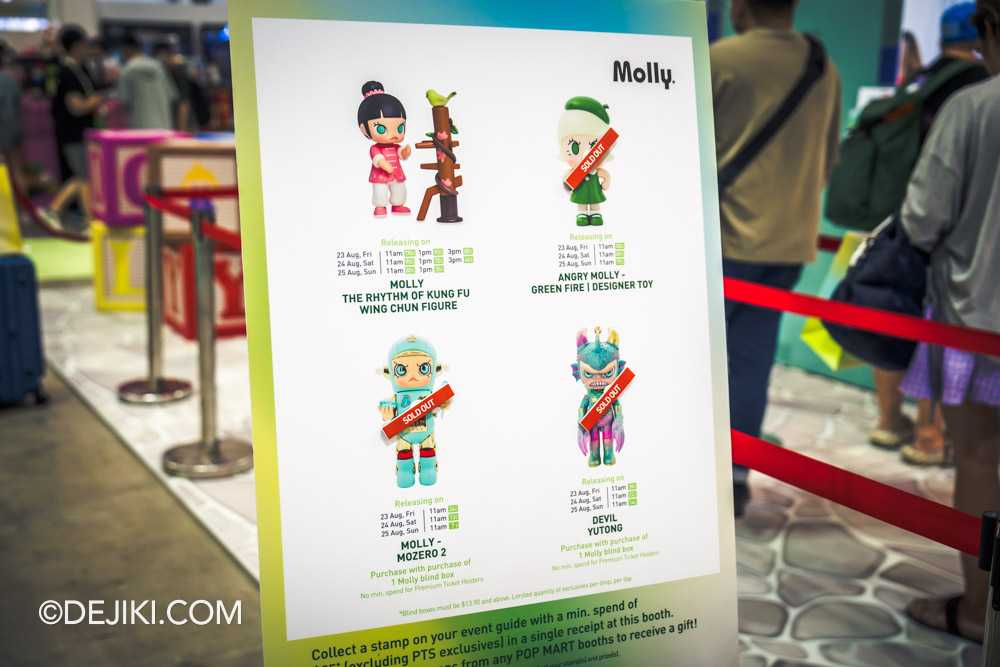 POP TOY SHOW 2024 by Pop Mart MOLLY exclusives selling out