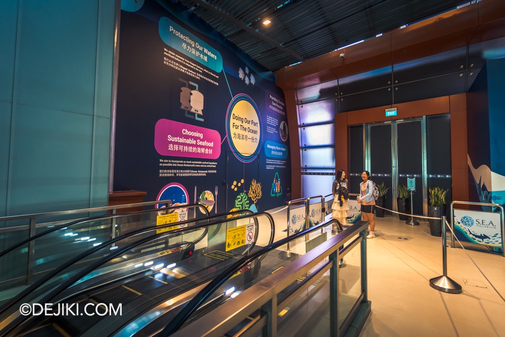 SEA Aquarium at Resorts World Sentosa 2024 1 Interim Hallway