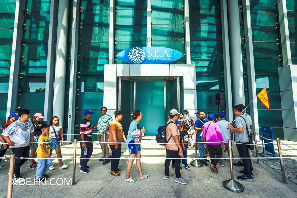 SEA Aquarium at Resorts World Sentosa 2024 1 Outside Entrance