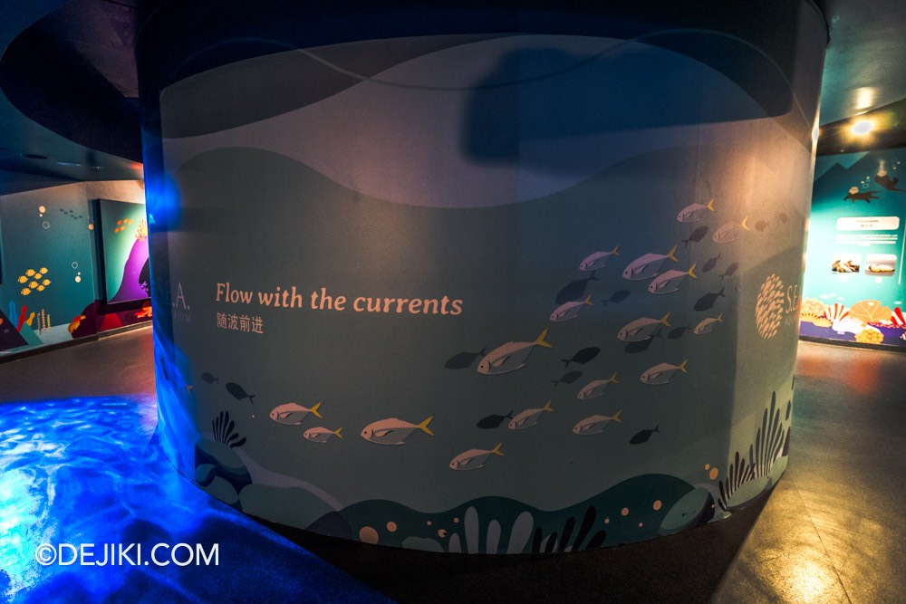 SEA Aquarium at Resorts World Sentosa 2024 7 Cylinder Tower tank closed