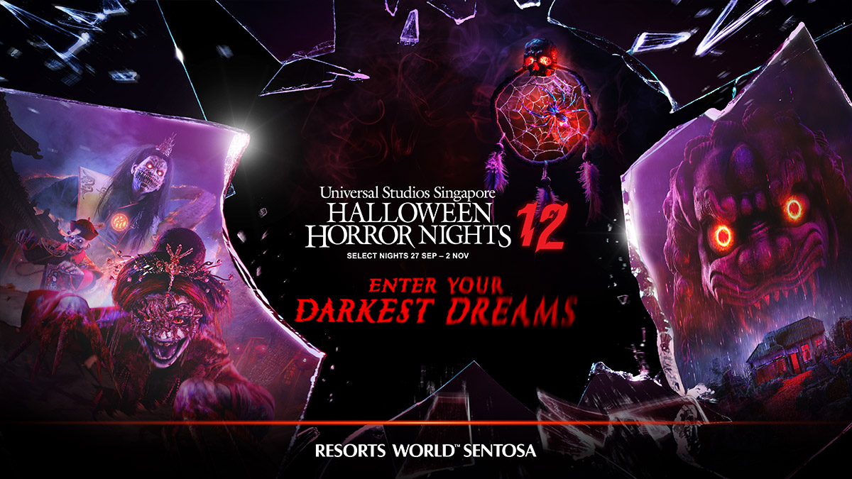 Universal Studios Singapore Halloween Horror Nights 2024 USS HHN12 key visual haunted houses