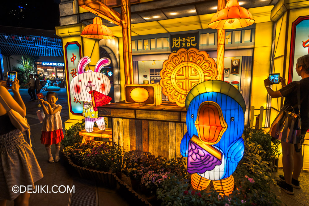 Gardens by the Bay Mid Autumn Festival 2024 lantern displays The Shophouse Mooncake