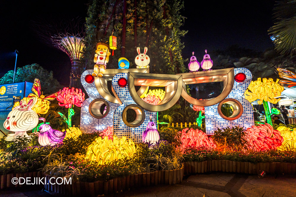 Gardens by the Bay Mid Autumn Festival 2024 lantern displays Wishes Beneath The Moonlight