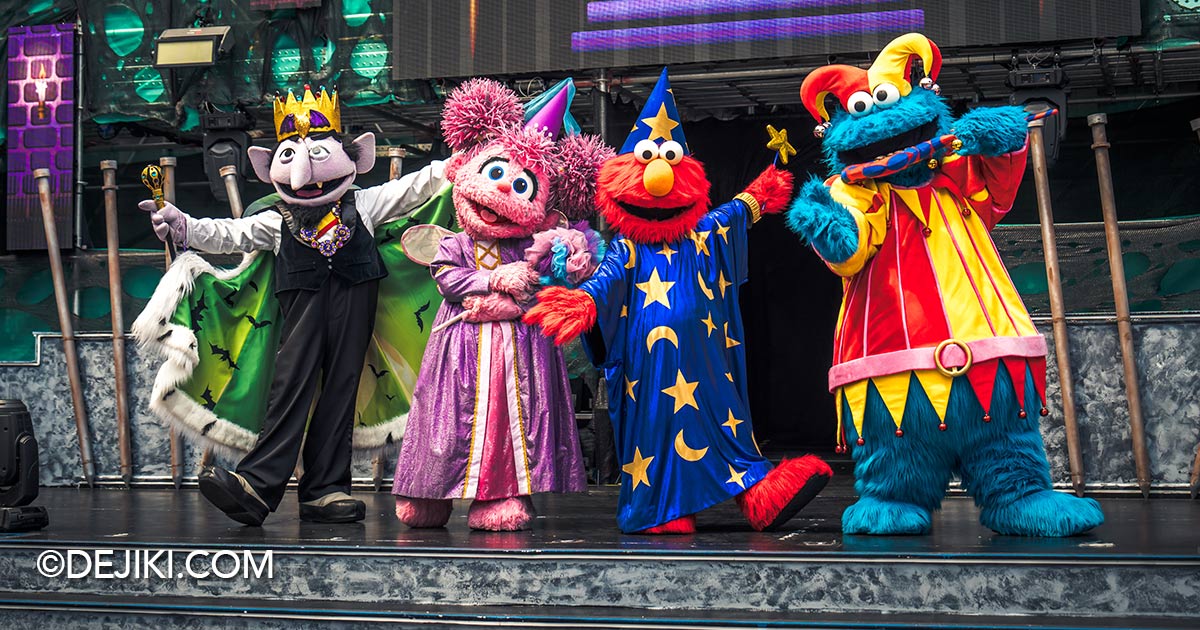 Universal Studios Singapore 2024 Daytime Halloween Fun Event Guide SesameStreet