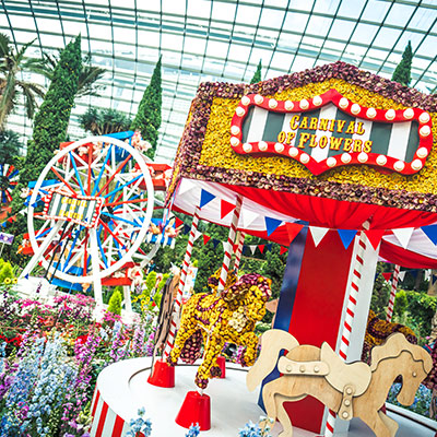 Gardens by the Bay Carnival of Flowers sq1