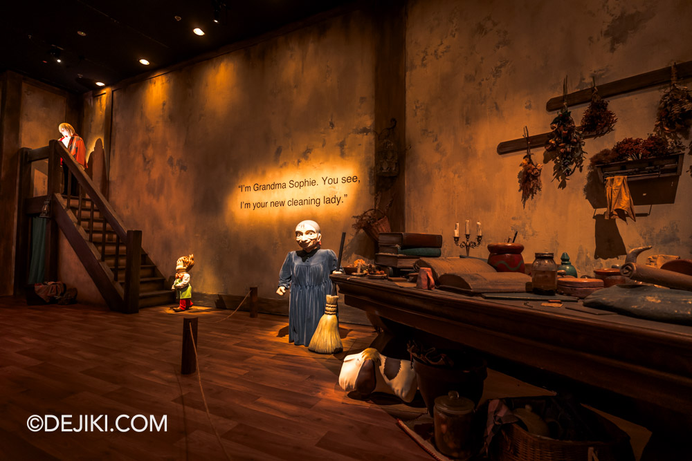 The World of Studio Ghibli at ArtScience Museum Marina Bay Sands Review Howls Moving Castle Sophie Howl and Michael