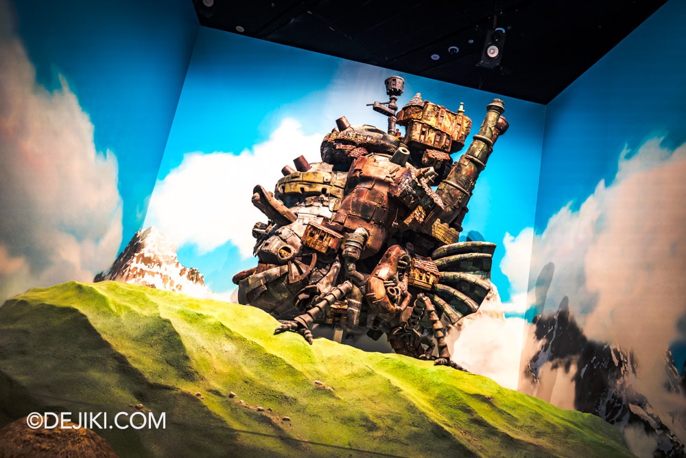 The World of Studio Ghibli at ArtScience Museum Marina Bay Sands Review Howls Moving Castle scene