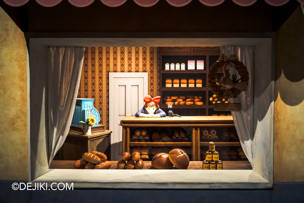 The World of Studio Ghibli at ArtScience Museum Marina Bay Sands Review Level 3 Kiki's Delivery Service Bakery closeup