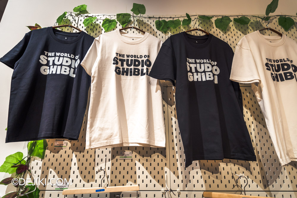 The World of Studio Ghibli at ArtScience Museum Marina Bay Sands Review Level 3 Retail Store spotlight Event exclusive t shirts