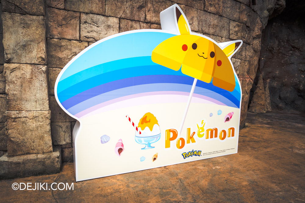 Adventure Cove Waterpark Pokemon Aqua Adventure event Pokemon photo spot umbrella wide