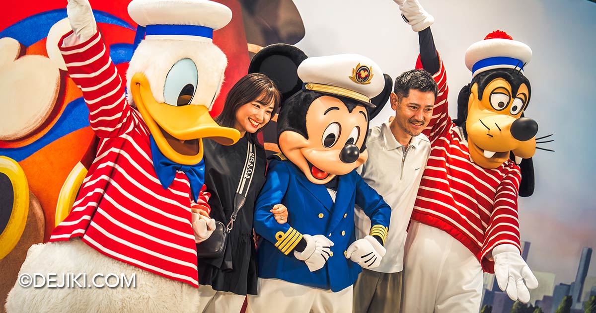 Disney Cruise Line Singapore Jewel Changi Airport Disney Adventure event Captain Mickey Donald Goofy fb2