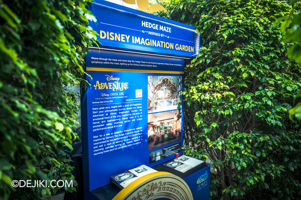 Disney Cruise Line event at Changi Airport Adventure Quest at Canopy Park