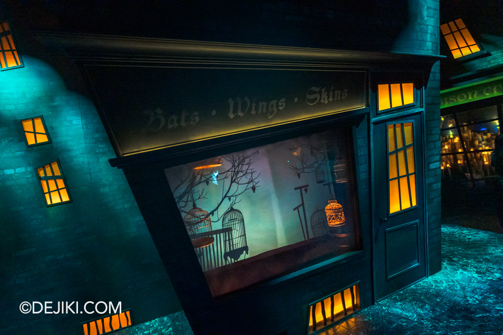 Harry Potter Visions of Magic Singapore 7 Knockturn Alley 3 Bat Wings Skins interactive