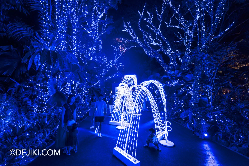 Gardens by the Bay Christmas Wonderland 2024 Bluebell Lane