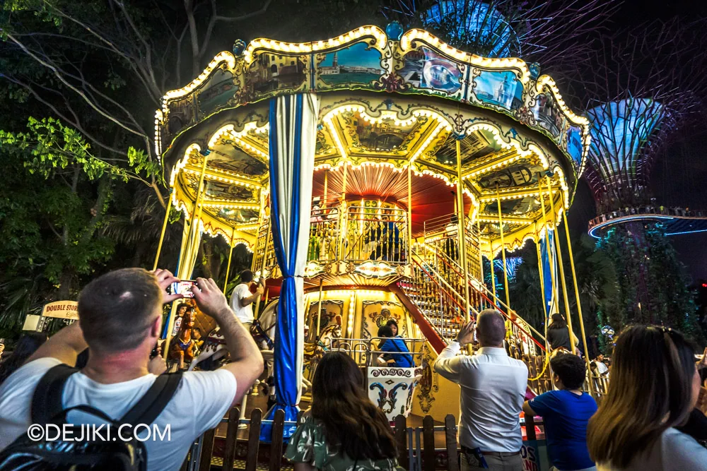 Gardens by the Bay Christmas Wonderland 2024 Carousel