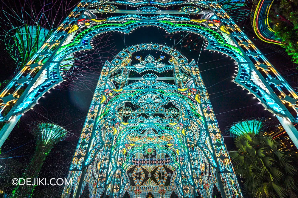 Gardens by the Bay Christmas Wonderland 2024 Spalliera Gate