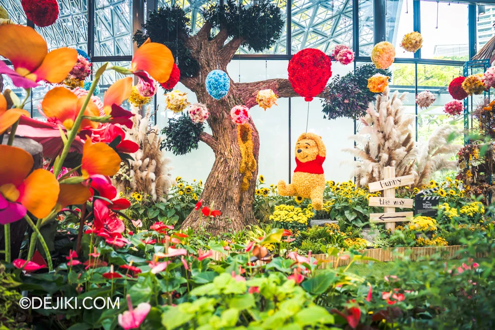 Gardens by the Bay Disney Garden of Wonder at Floral Fantasy 3 Winnie The Pooh