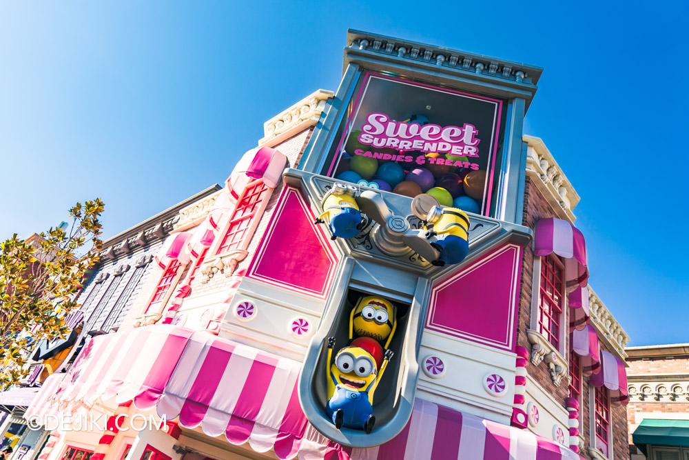 Universal Studios Singapore Minion Land Minion Marketplace Sweet Surrender USJ facade