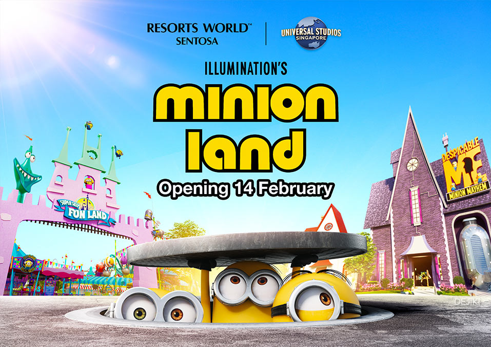 Universal Studios Singapore Minion Land announcement