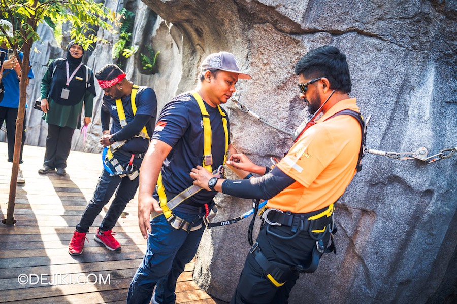 Rainforest Wild Asia at Mandai Singapore 13 Gearing up for Wild Apex Adventure at The Karst