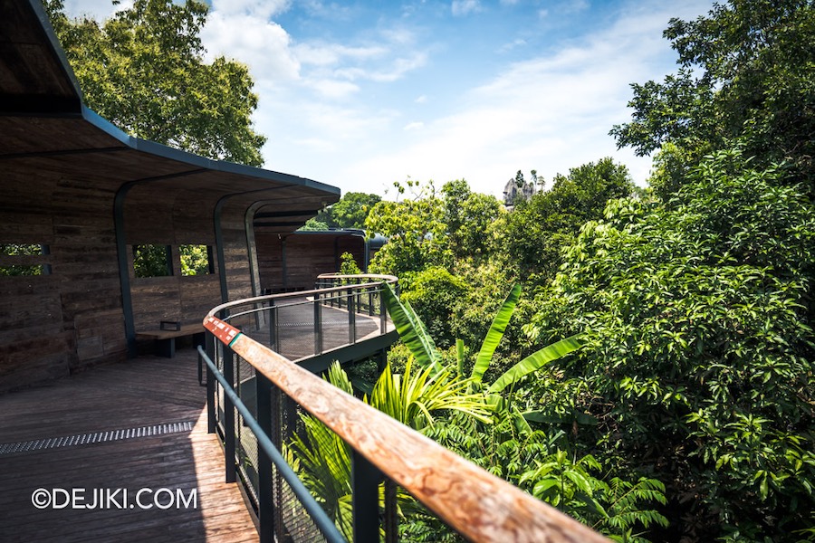 Rainforest Wild Asia at Mandai Singapore 15 Leisurely Route via Covered Walkway to The Karst