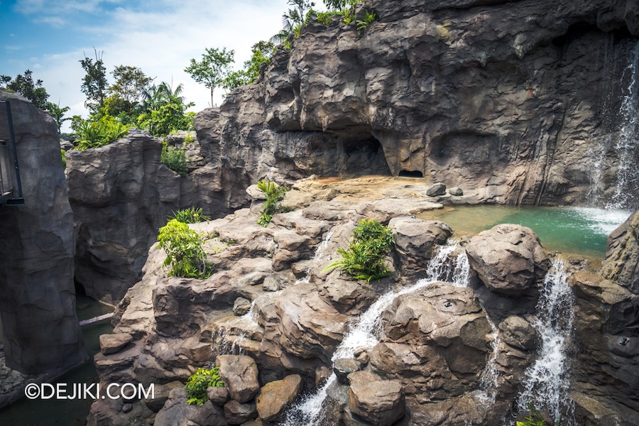 Rainforest Wild Asia at Mandai Singapore 28 Rock Cascade Waterfalls