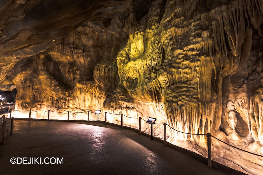 Rainforest Wild Asia at Mandai Singapore 45 Rock Formations Inside The Cavern inspired by Mulu Caves