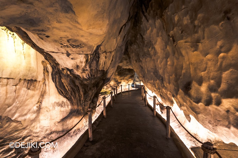 Rainforest Wild Asia at Mandai Singapore 46 Rock Formations Inside The Cavern inspired by Mulu Caves