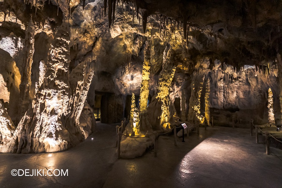 Rainforest Wild Asia at Mandai Singapore 47 Rock Formations Inside The Cavern inspired by Mulu Caves