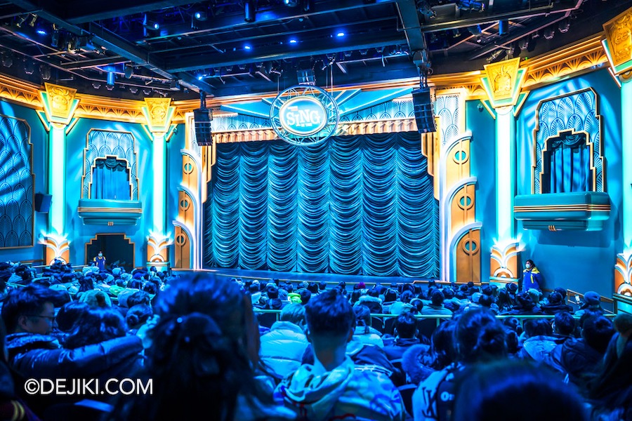 Universal Studios Beijing Resort Minion Land Downtown area Illumination Theater presents Sing On Tour interior